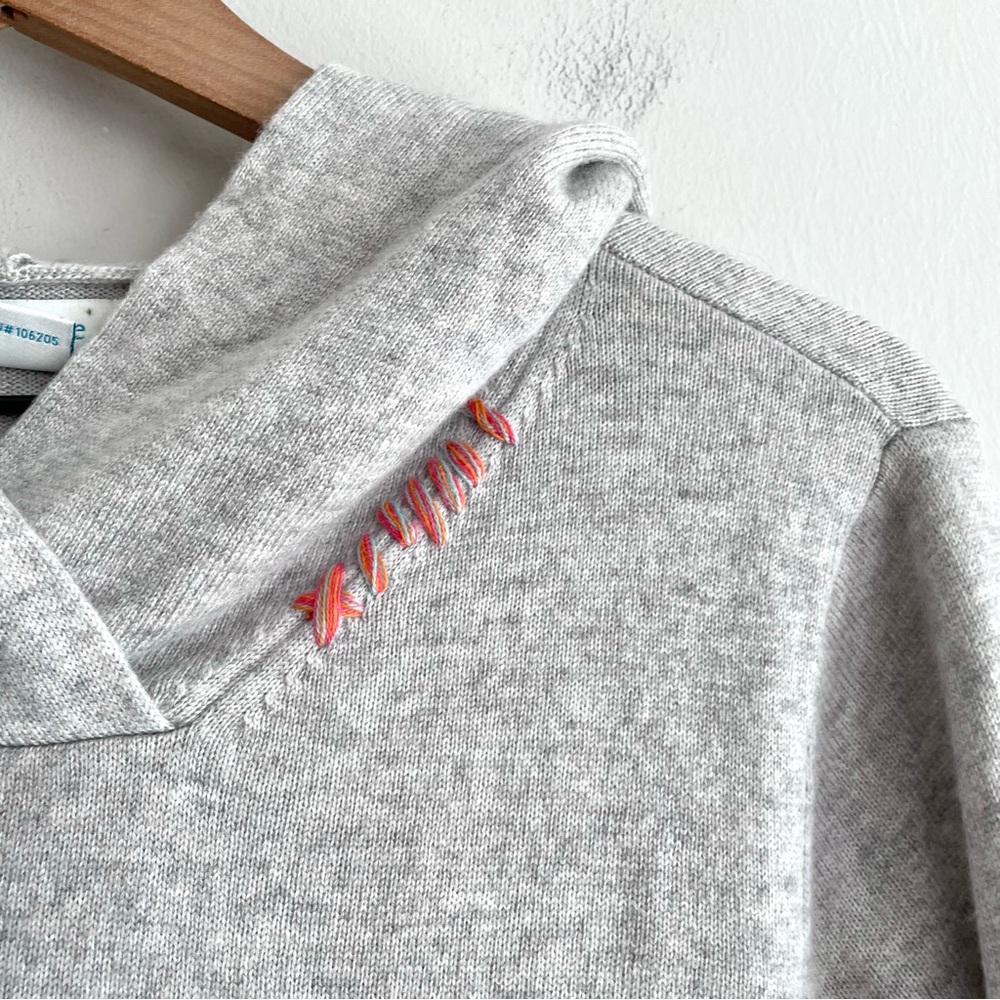 Sundance Sundays Stitched Detail Hooded Sweater - Picture 4 of 11